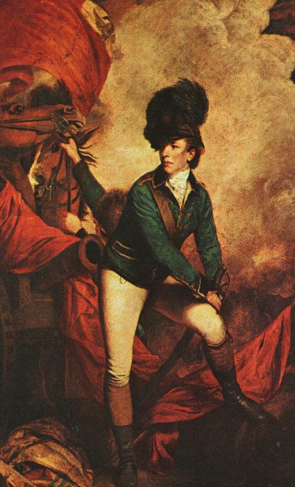 Sir Joshua Reynolds General Sir Banastre Tarleton oil painting image